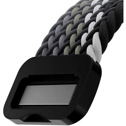 Switcheasy Candy Braided Nylon Watch Loop Black/Gray (SAW459237BY24) для Apple Watch 42/44/45/46/49mm фото 4