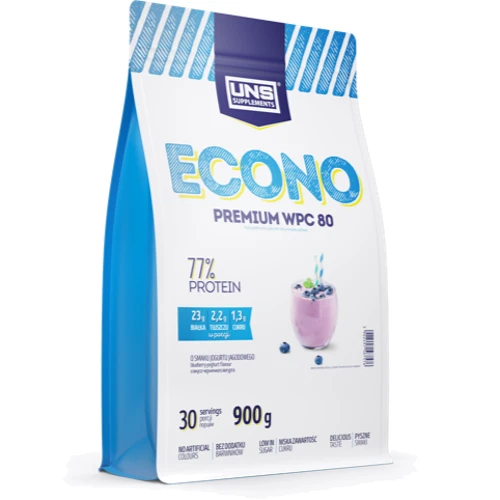 Протеїн UNS Econo Premium 900 g/ 30 servings/ Blueberry Yoghurt