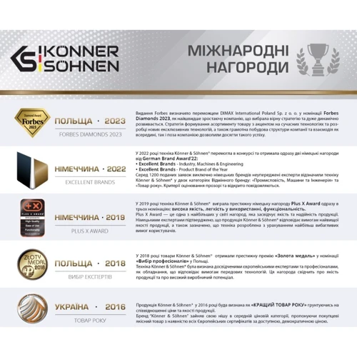 Автомобильный компрессор (аккумуляторный) Konner&Sohnen KS PCL-10