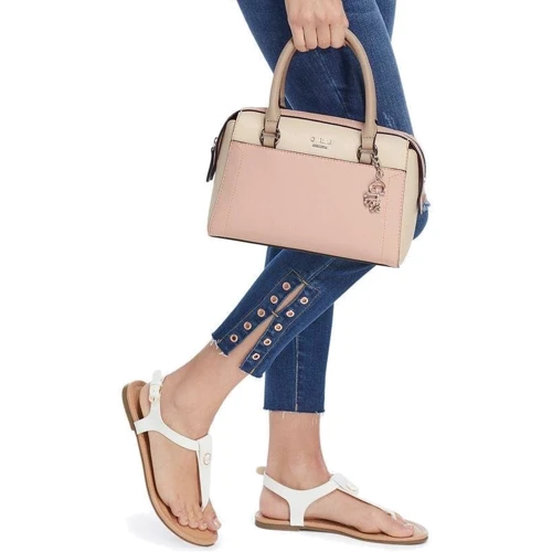Женская сумка саквояж GUESS розовая (GU0507W): Пол Женский