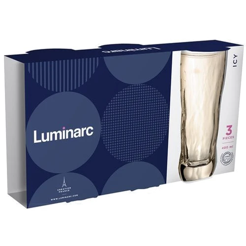 Набор стаканов Luminarc Icy Golden Honey 3х400 мл (Q2853/1): Тип Набор высоких стаканов