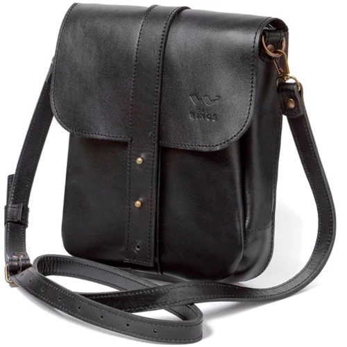 Мужская сумка планшет The Wings Mini Bag черная (TW-Mini-bag-m-black-ksr)