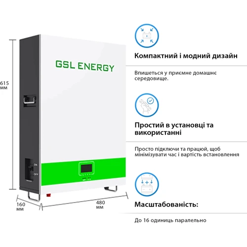 Система хранения энергии Deye SUN-12K-SG02LP1-EU-AM3-3GS15.36K-LFP-W 12kW 15.36kWh 3BAT LiFePO4