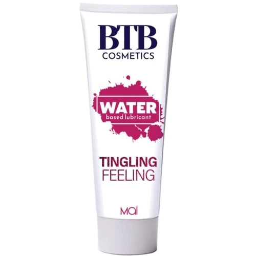 Лубрикант на водной основе с эффектом вибрации MAI BTB Tingling Feeling (100 мл)