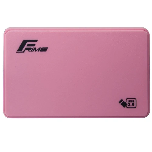 Аксесуар для накопичувача Frime Pink (FHE12.25U20): Тип аксесуара зовнішній кишеню