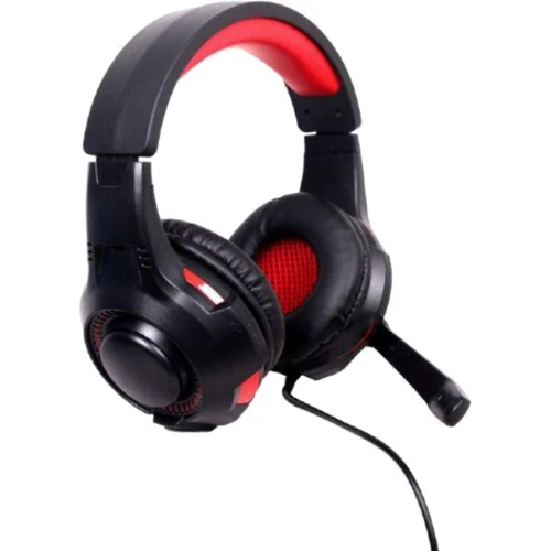 Наушники Gembird Black/Red (GHS-U-5.1-01): Тип крепления оголовные