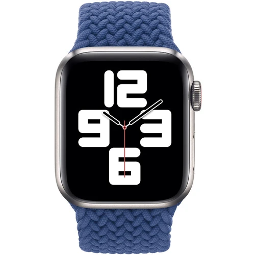 Аксессуар для Watch Apple Braided Solo Loop Atlantic Blue Size 8 (MY732) for Apple Watch 38/40/41mm: Производитель Apple