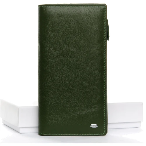 Жіночий гаманець Dr. Bond зелений (32704 dark-green)