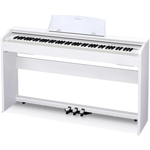 Цифровое пианино CASIO PX-770WEC7: Количество клавиш 88 (7.5 октав)