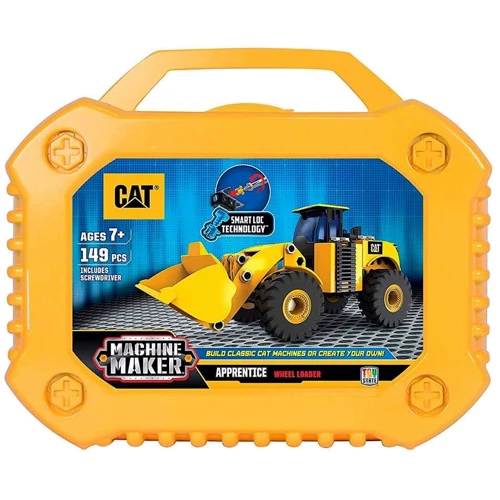 Конструктор Toy State Погрузчик Machine Maker серии CAT (80933)