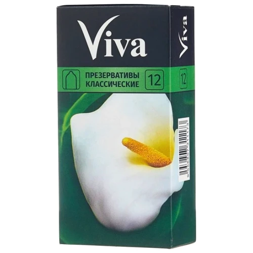 Презервативы VIVA классические 12 шт: Тип Классические