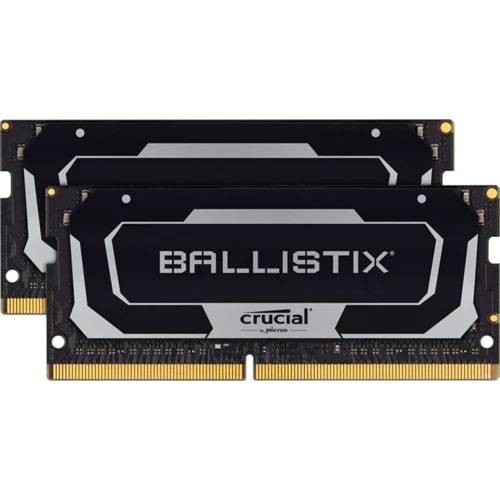 Crucial 32 GB (2x16GB) SO-DIMM DDR4 3200 MHz Ballistix Black (BL2K16G32C16S4B)