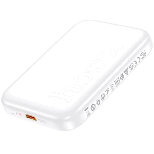 Внешний аккумулятор Hoco Power Bank 5000mAh J117 Esteem Magnetic PD 20W White: Встроенный кабель нет