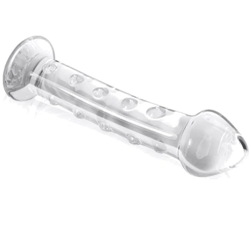 Фаллоимитатор LoveToy Glass Romance 7.5" Clear