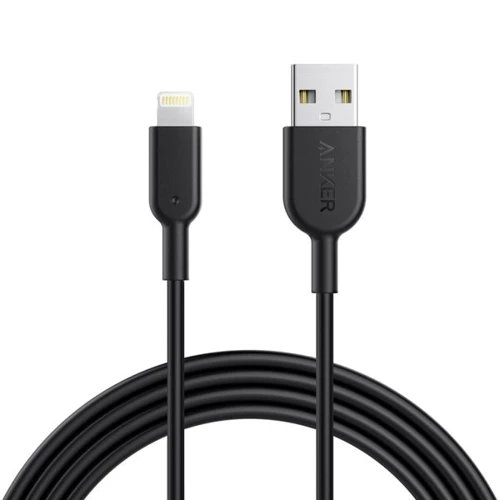Кабель ANKER USB Cable to Lightning Powerline II V2 1.8m Black (A8433H11)