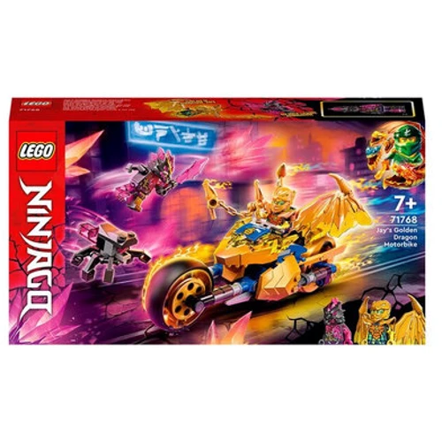 Конструктор LEGO NINJAGO Мотоцикл золотого дракона Джея (71768)