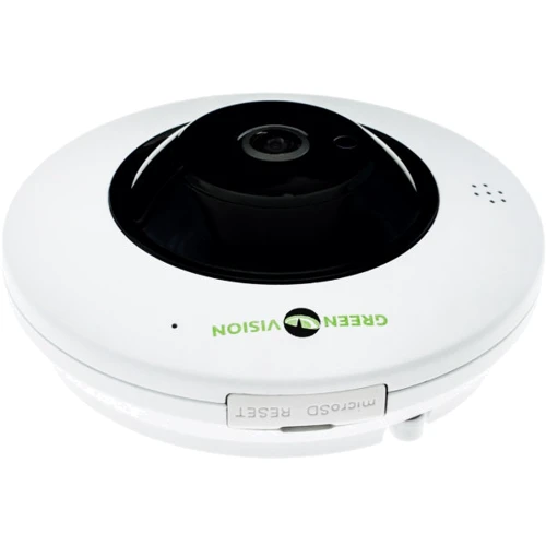 IP камера Green Vision GV-075-IP-ME-DIА20-20 (360) POE: Тип корпуса купольная
