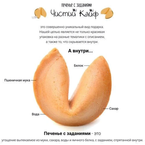 Печенюшки Із завдання "Чистий Кайф" 18+ (7 шт)