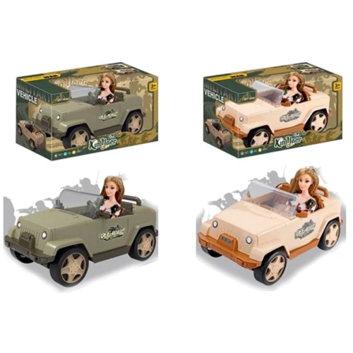 Лялька з машинкою Off-Road Xin Yaer 2 види (925-176-177)