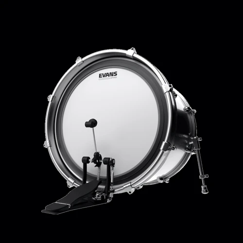 Пластик для бас-барабану EVANS 22" EMAD COATED Bass: Призначення Для бас-барабана