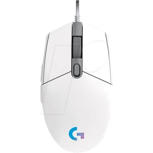 Мышь Logitech G203 Gaming Lightsync RGB White (910-005797): Интерфейс подключения USB
