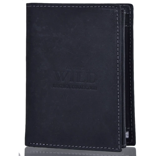 Мужской кошелек Always Wild черный (DNKN4-MHU-black)
