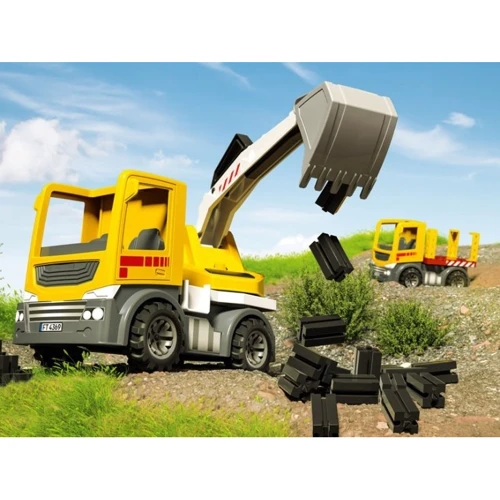 Конструктор fisсhertechnik Junior Easy Starter Грузовики (FT-554194) фото 4