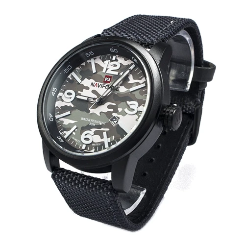 Наручные часы Naviforce 9080 Camouflage-Grey: Тип Мужские