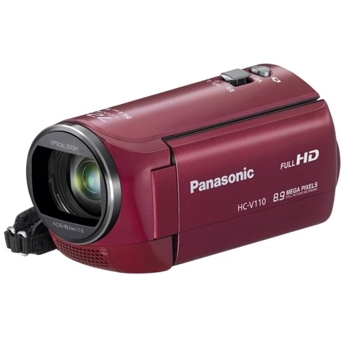 Цифровая видеокамера Panasonic HC-V110EE-R Red: Носитель Flash Card