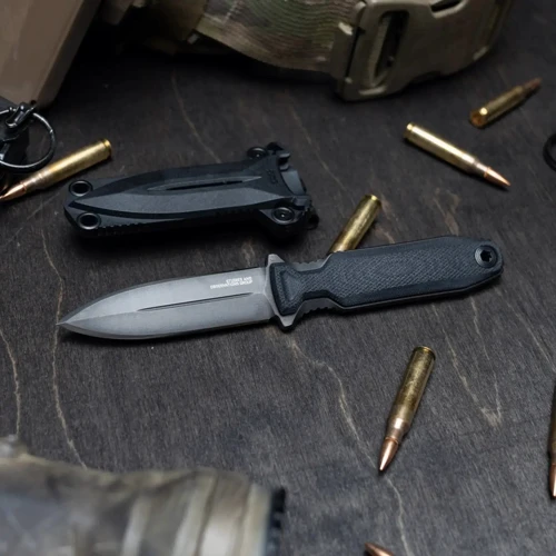 Нож SOG Pentagon FX Covert, Blackout (SOG 17-61-03-57): Длина клинка, см 8.7