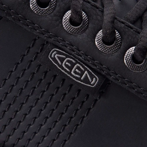 Полуботинки KEEN Austin M 1002990 46 черные натуральная кожа демисезон фото 5