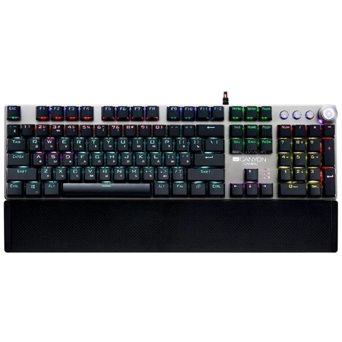 Клавиатура Canyon Nightfall GK-7 USB Black (CND-SKB7-RU)