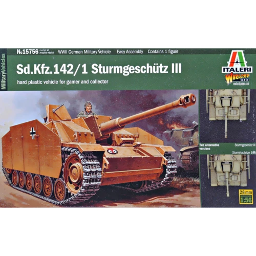 САУ ITALERI Sd.Kfz.142/1 Штурмгешютц III