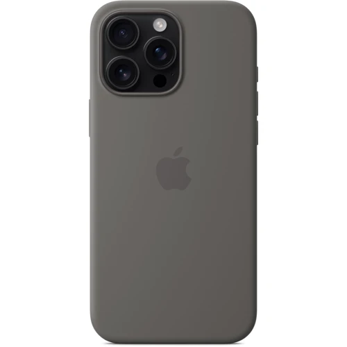 Чехол для iPhone Apple iPhone 16 Pro Max Silicone Case with MagSafe - Stone Gray (MYYV3ZM/A): Тип чехла накладка на заднюю часть