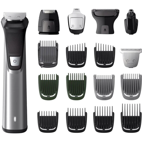 Машинка для стрижки (тример) Philips MG7770/15: Зона застосування Для головы, Для окантовки, Для носа, Для бороды, Для усов