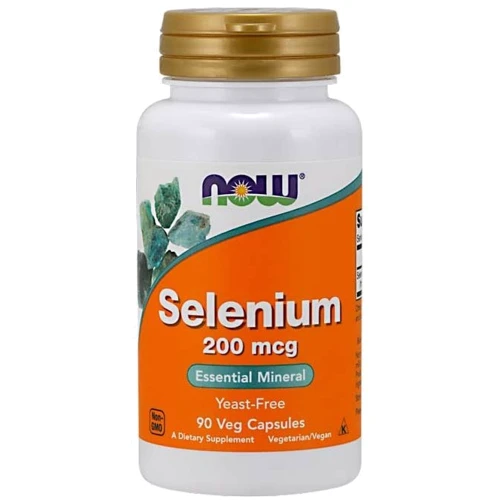 NOW Foods SELENIUM 200 mcg 90 VCAPS Селен