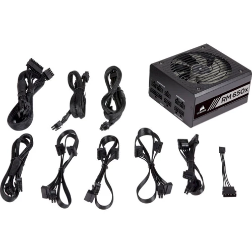 Блок живлення Corsair RM650x (CP-9020198): ККД,% 91