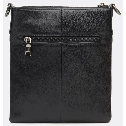 Мужская сумка планшет Borsa Leather черная (K1608-black): Страна производитель Тайвань