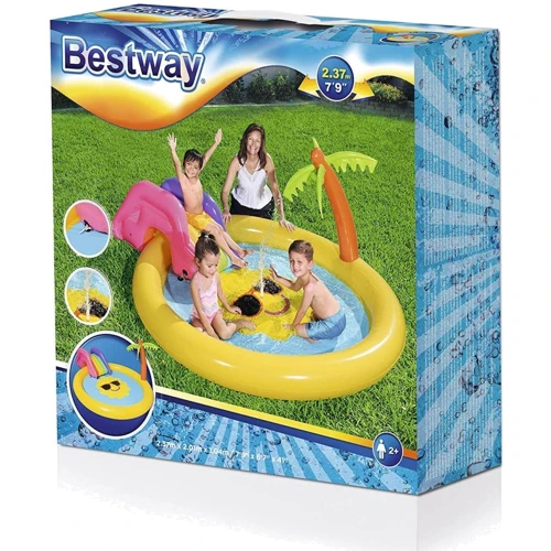 Бассейн Bestway 53071 Солнышко 237-201-104см фото 13
