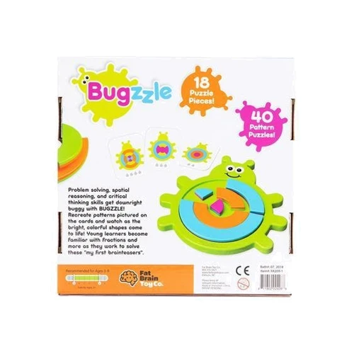 Пазл Збери жука Fat Brain Toys Bugzzle (F209ML) фото 13