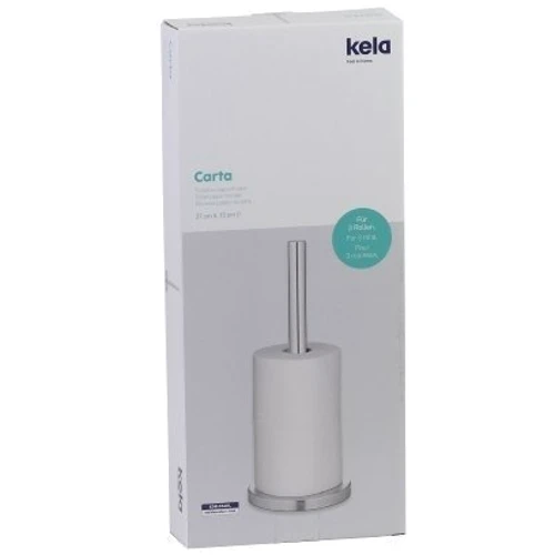 Держатель для туалетной бумаги KELA Carta черный 37х15 см (22825)