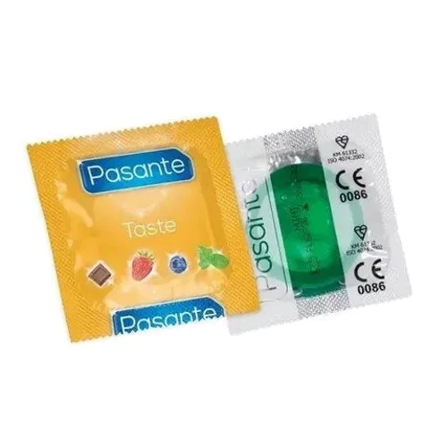 Презерватив Pasante Taste Mint со вкусом мяты: Тип Ароматизированные