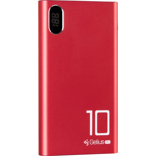 Внешний аккумулятор Gelius Power Bank 10000mAh Pro CoolMini Red (GP-PB10-005): Кабели/переходники для смартфонов в комплекте micro USB