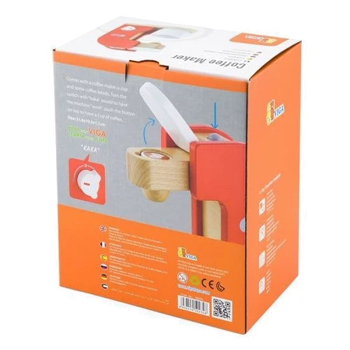 Игрушечная кофеварка Viga Toys из дерева (50234FSC): Производитель Viga Toys
