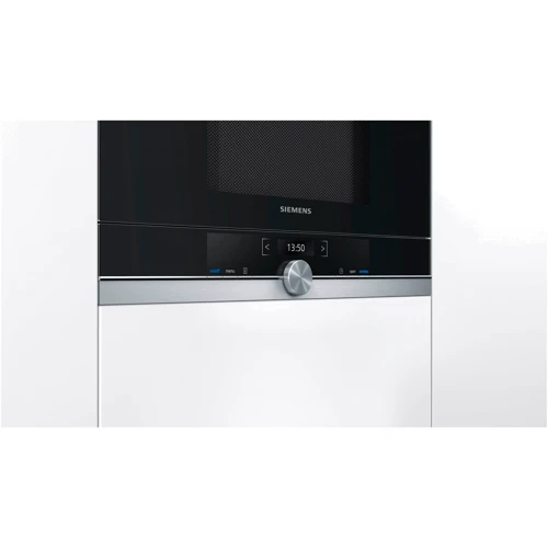 Встраиваемая микроволновая печь Siemens BE634LGS1: Цвет черный