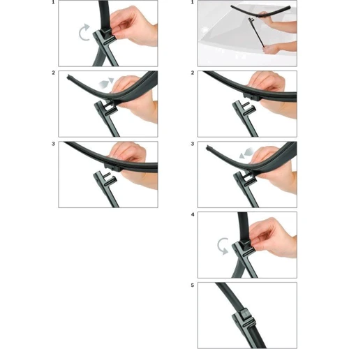 Дворник бескаркасный Bosch 3 397 118 948 650х650мм фото 3