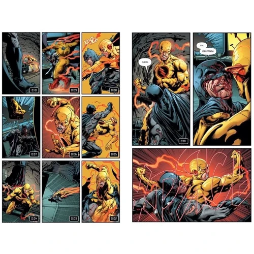 Всесвіт DC. Rebirth. Бетмен / Флеш. Значок (Бетмен-версія): Обкладинка Тверда