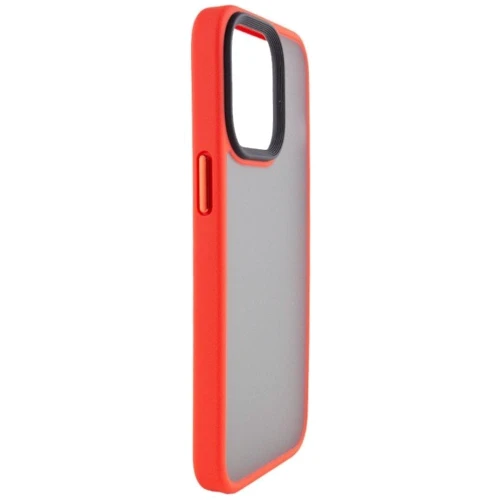 Чохол для iPhone Mobile Case TPU+PC Metal Buttons Red для iPhone 14 Plus: Матеріали поликарбонат и полиуретан