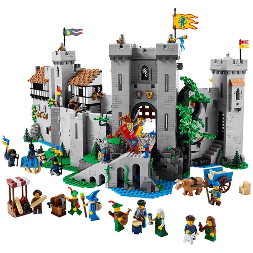 Блочный конструктор LEGO Icons Замок львиных рыцарей (10305): Количество деталей, шт. 4514