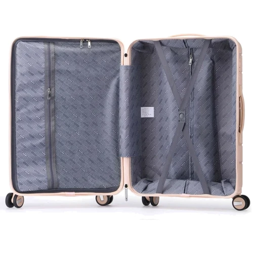 Чемодан Semi Line 28" (L) Cappuccino (T5770-3): Застежка Молния